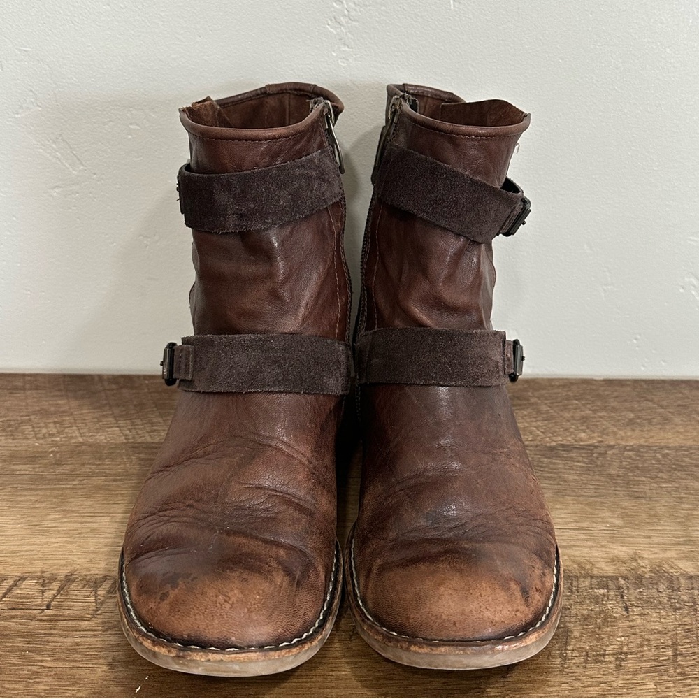 Paul Green Austria Brown Burnished
Leather Biker Motorcycle Boot Sz 8.5 US - Picture 13 of 16